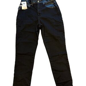 Abercrombie & Fitch Black Vegan Leather Pants